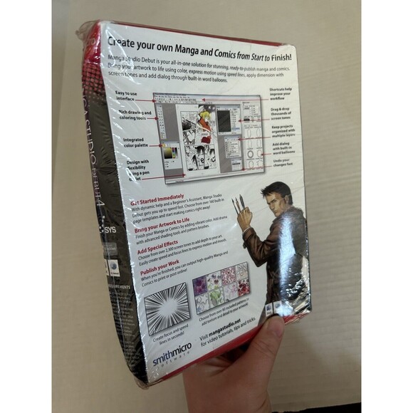 Manga Studio Debut 4 SmithMicro Software - Picture 5 of 5